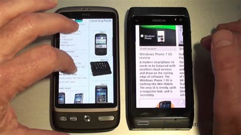 Nokia N8 vs HTC Desire Karşılaştırma